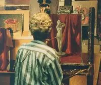 Painting demonstration, June 1994